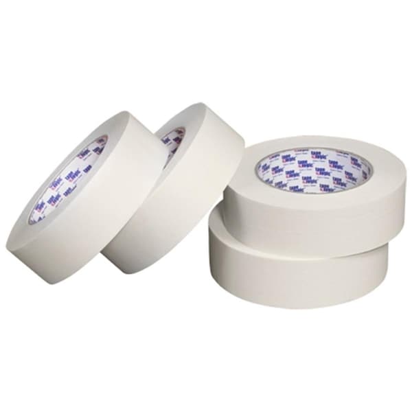 Box Partners Masking Tape, 3/4 in W x 60 yd L, 6.1 mil Thick, Natural, 48 PK T9342600 - main